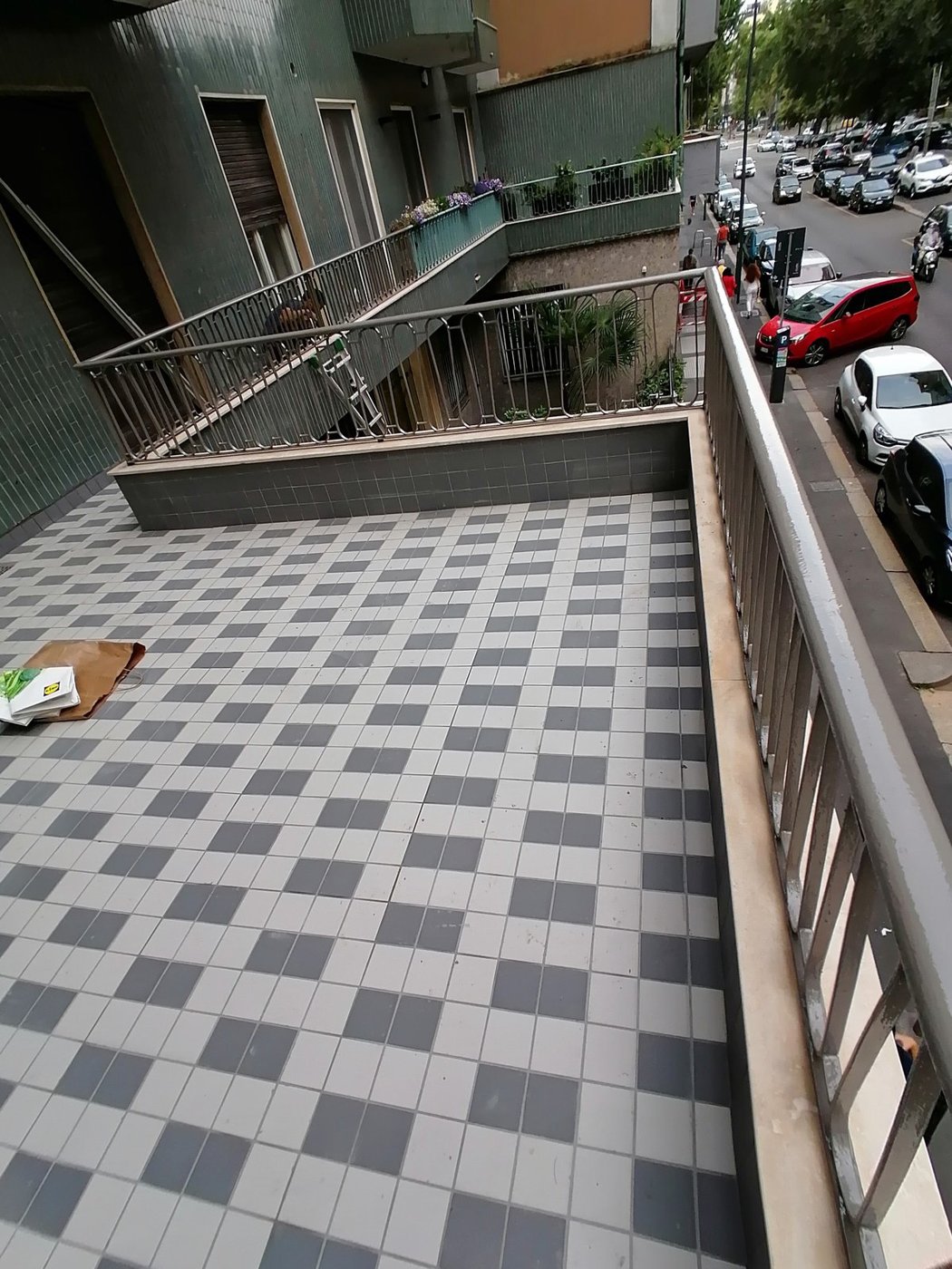 Terrazzo rifatto dopo l’impermeabilizzazione